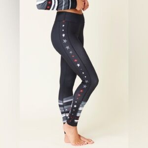 Krimson Klover Dream On Star Striped Graphic Leggings